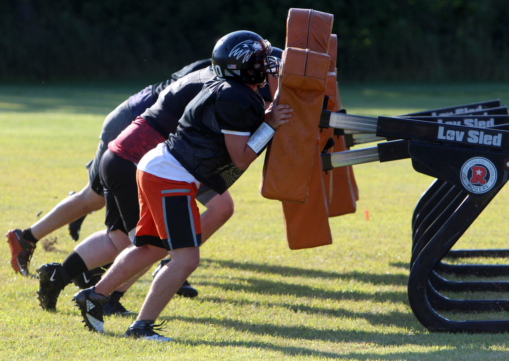 Bloomer football practice 8-8-19